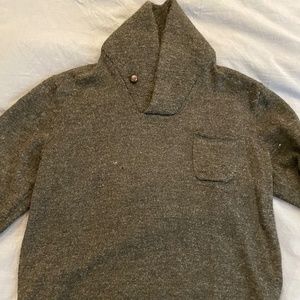 J. Crew Shawl Collar Sweater 100% Merino